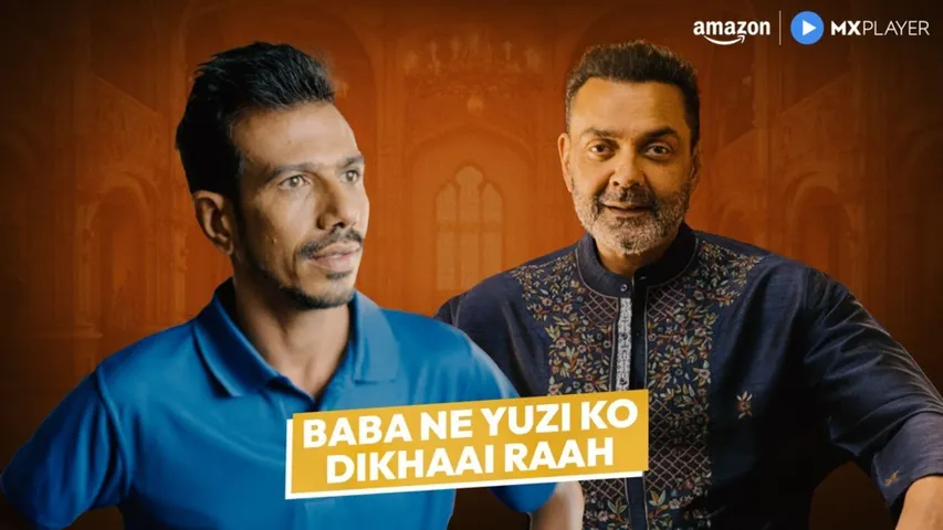 Aashram S3 Part 2 Yuzvendra Chahal Seeks Baba Nirala’s Blessings in Fun Aashram S3 Part 2 Crossover