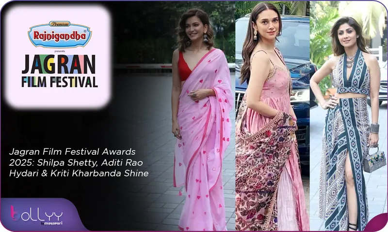 Jagran Film Festival Awards 2025 Shilpa Shetty, Aditi Rao Hydari & Kriti Kharbanda Shine