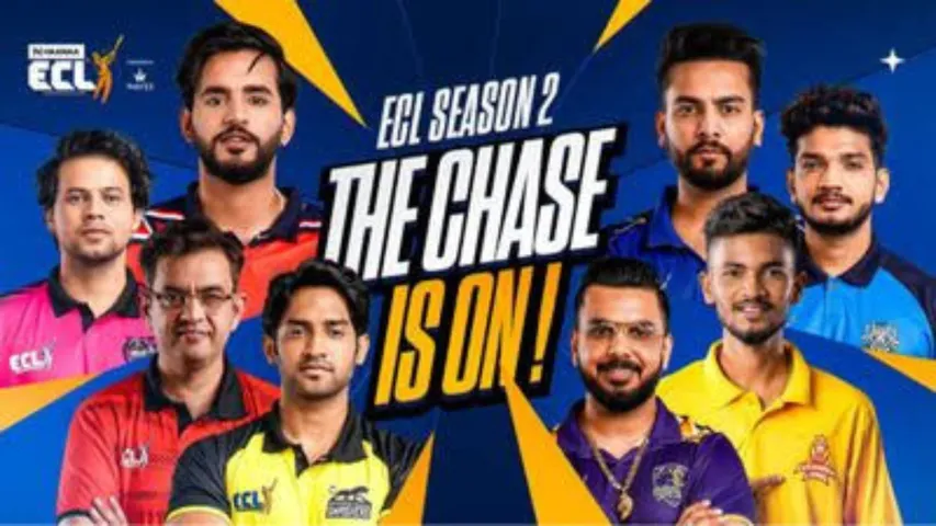 Entertainers Cricket League (ECL)  being broadcast live on Waves OTT