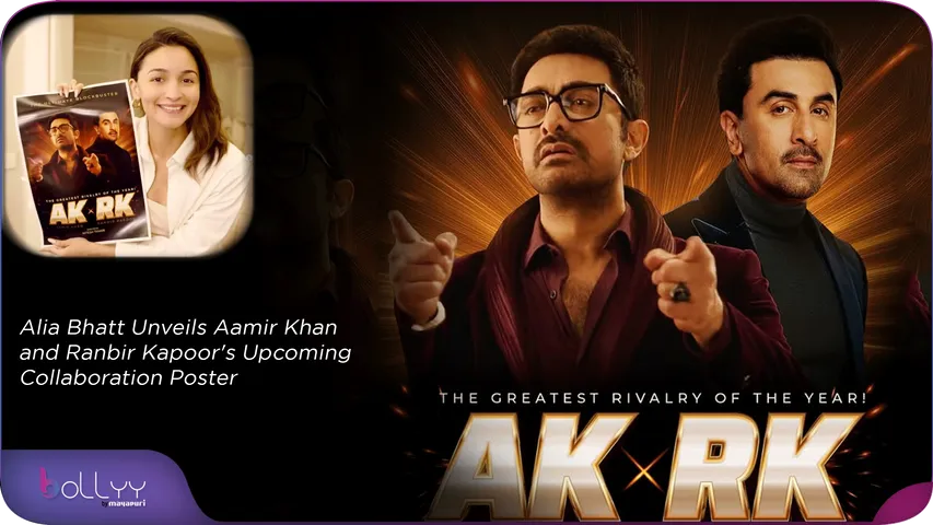 Alia Bhatt Unveils Aamir Khan and Ranbir Kapoor's Upcoming Collaboration Poster