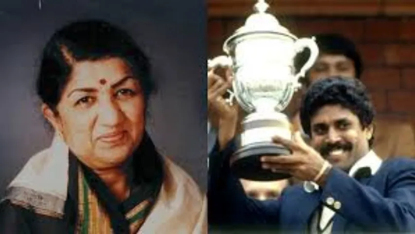 When Lata Mangeshkar Helped the World Cup-Winning Team