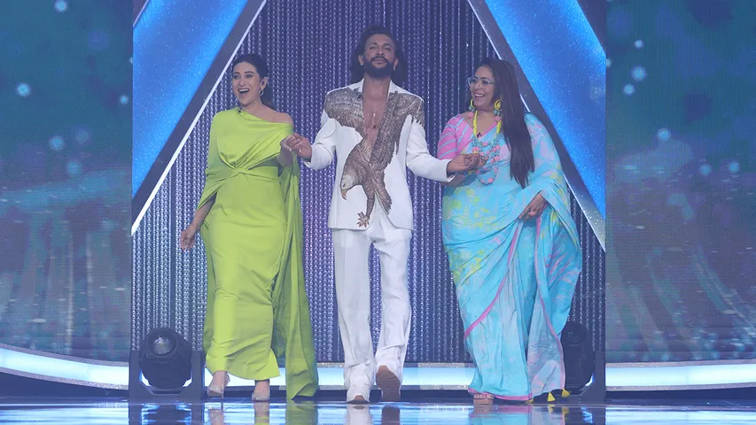 IBDS4 - Terence Lewis, Karisma Kapoor and Geeta Kapur 2