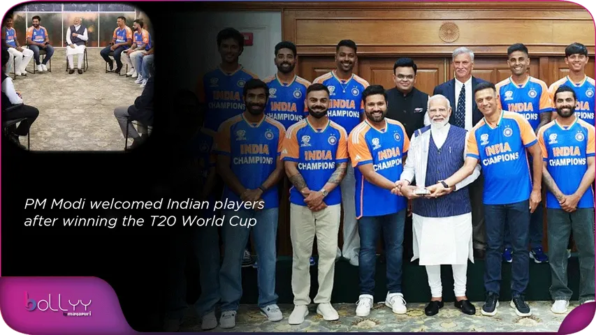 PM Modi welcomed Indian players after winning the T20 World Cup