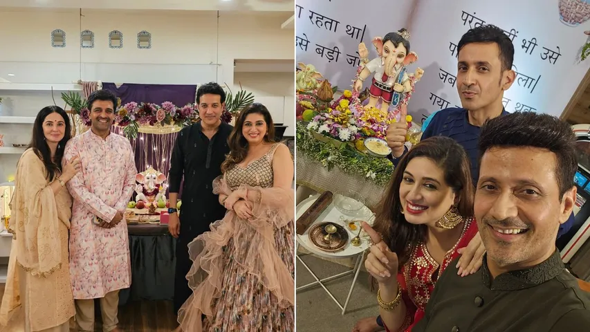 Ganesh Chaturthi 2024 Vahbiz Dorabjee Celebrates Ganesh Chaturthi with Style and Spirit