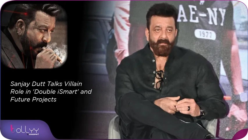 Sanjay Dutt Talks Villain Role in 'Double iSmart' and Future Projects