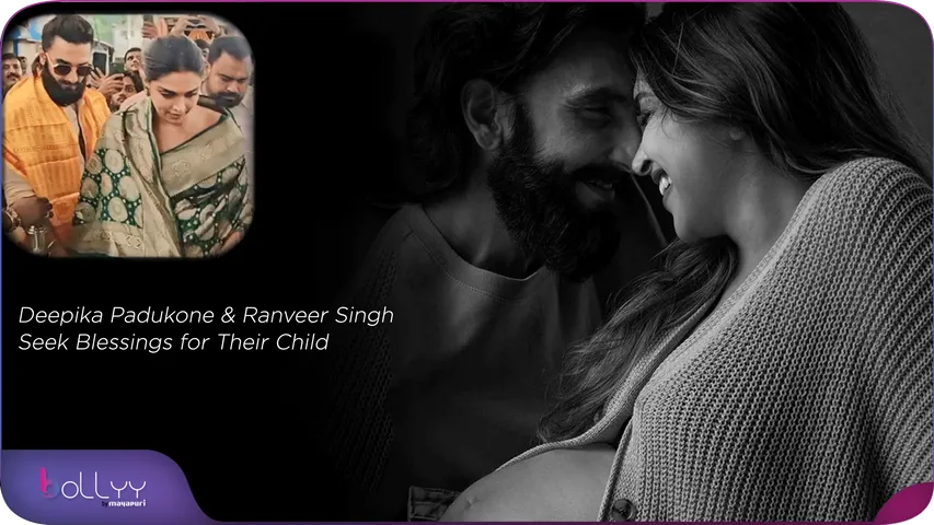 Deepika Padukone & Ranveer Singh Seek Blessings for Their Child