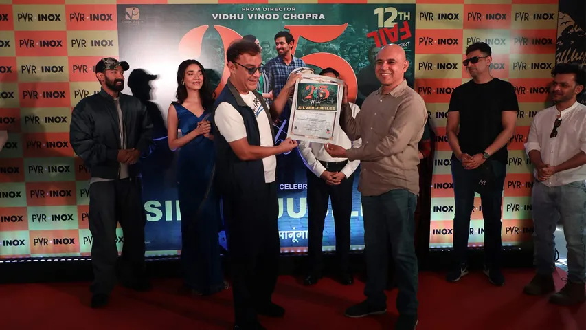 PVR, INOX, and Vidhu Vinod Chopra Mark 12th Fail's Silver Jubilee