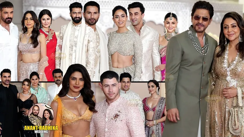 Ananya, Jhanvi and Khushi danced a lot at Anant-Radhika's wedding