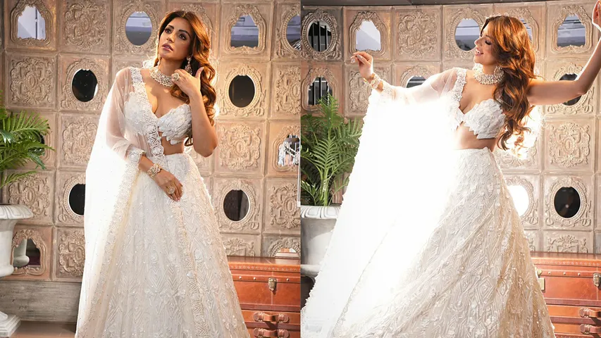 Glam Diva Shama Sikander Stuns in White Ethnicity, Netizens Swoon