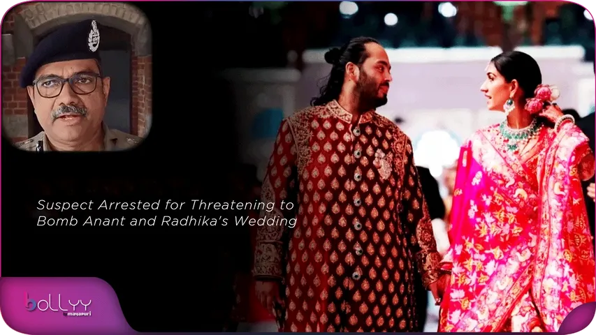 Suspect Arrested for Threatening to Bomb Anant and Radhika's Wedding
