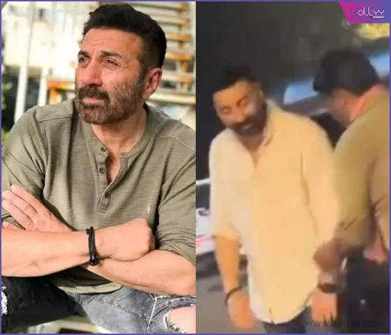 Sunny Deol's drunk walking on Mumbai streets