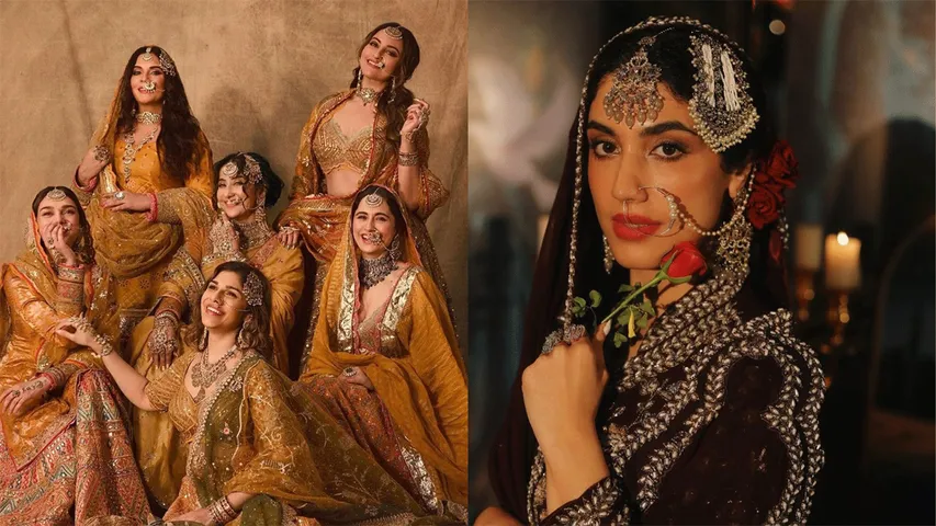 Delbar Arya's Recreated Heeramandi Look