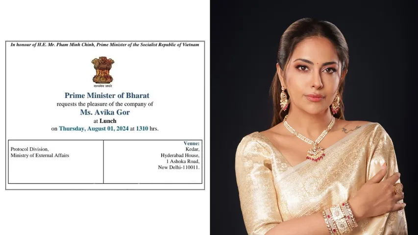 Avika Gor Represents India at Vietnam Meet, Lunch with PM Modi