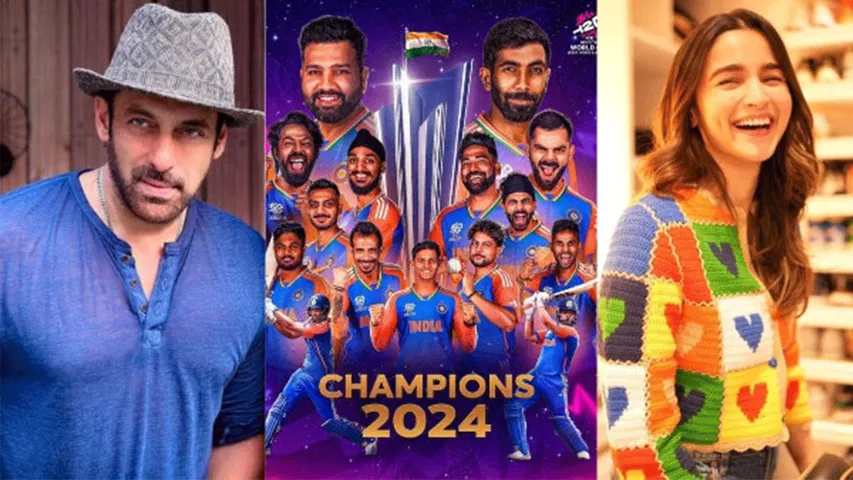 India wins T20 World Cup Bollywood celebrates