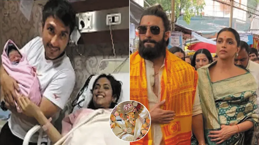 Deepika & Ranveer’s Ganpati Blessing A New Chapter of Divine Love
