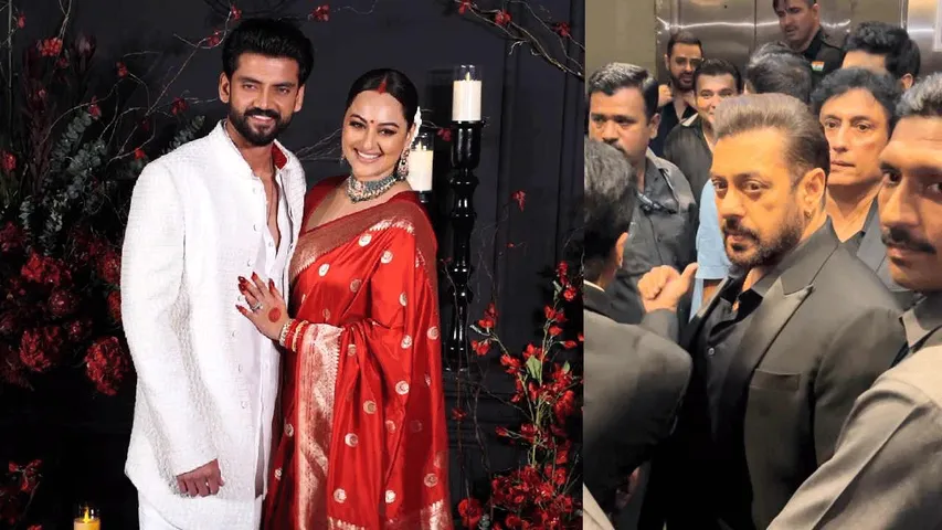 Bollywood attended Sonakshi Sinha-Zaheer Iqbal's reception party