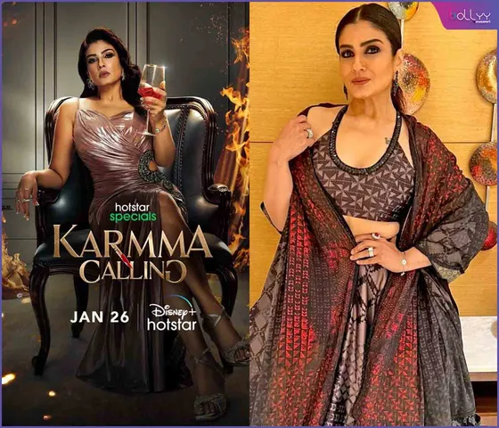 Raveena Tandon will be seen in Disney+ Hotstar's web series 'Karma Calling'