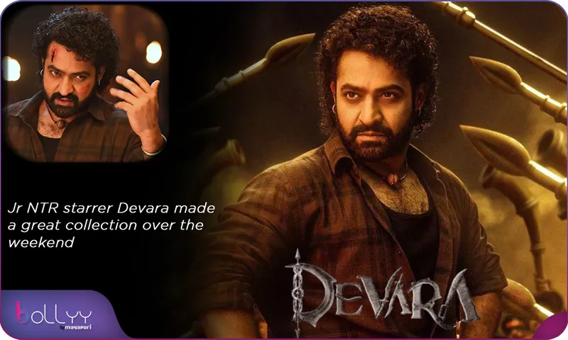 Jr NTR starrer Devara made a great collection over the weekend