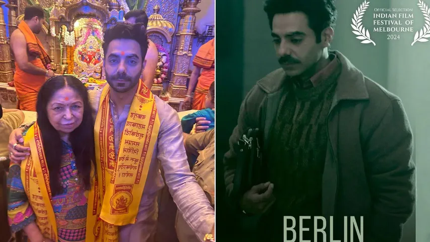 Aparshakti Khurana Visits Siddhivinayak Temple Before 'Berlin' Release