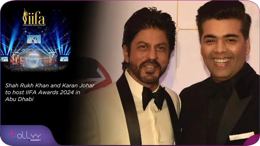 Shah Rukh Khan and Karan Johar to host IIFA Awards 2024 in Abu Dhabi