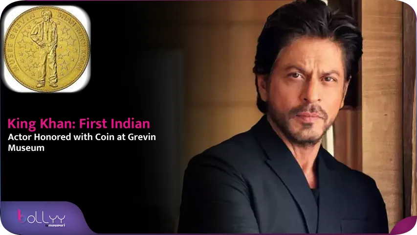 King Khan First Indian Actor Honored with Coin at Grevin Museum