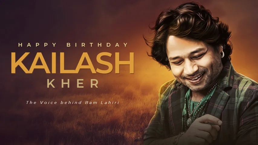 Happy Birthday Kailash Kher The Voice behind Bam Lahiri