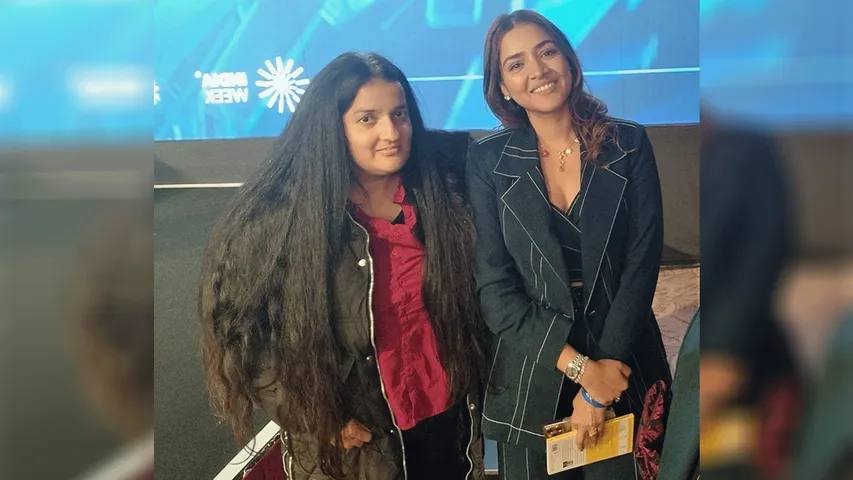 Raina s Meet - Priyanka Raina and Priyanka Chaudhary Raina at Film Enclave