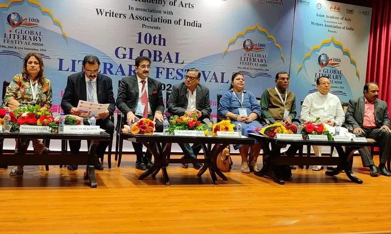 Sandeep Marwa 10th Global Literary Festival inaugurated with great pomp