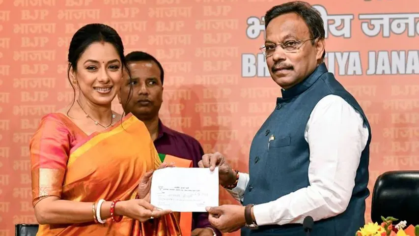 Anupama fame Rupali Ganguly joins BJP