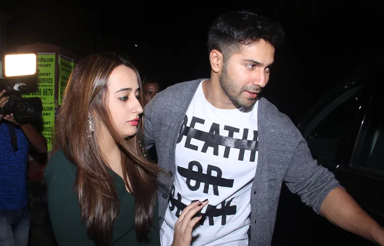 ALL IS WELL BETWEEN VARUN DHAWAN AND RUMOURED GIRLFRIEND NATASHA DALAL