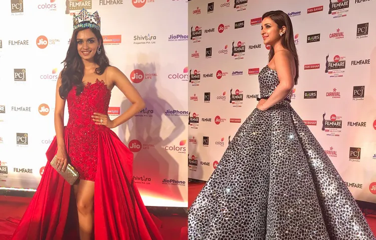 THE GLAMOROUS STARS IN FILMFARE AWARDS 2018