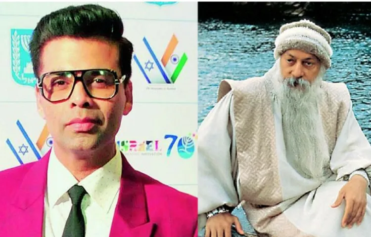 KARAN JOHAR TO PRODUCE A FILM ON OSHO