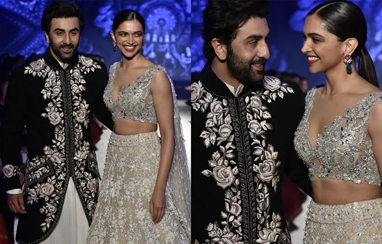 DEEPIKA PADUKONE AND RANBIR KAPOOR TURN HEADS WITH THE ELECTRIC CHEMISTRY AT MIJWAN FASHION SHOW 2018