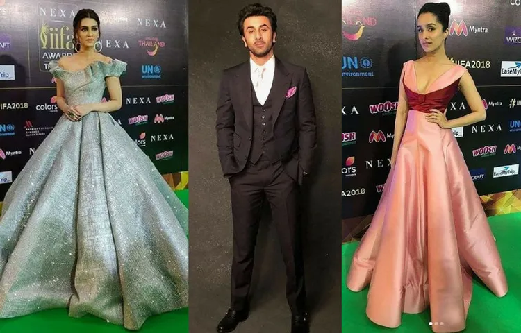 FROM RANBIR KAPOOR TO KRTI SANON, WHO WORE WHAT AT IIFA 2018