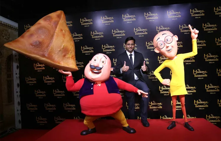 India’s Favourite Motu Patlu’s Make It To Madame Tussauds Delhi