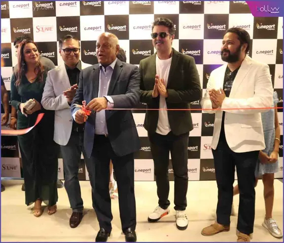 Manoj Bajpayee and Harman Baweja launch Cineport Cinemas in Gurugram (2)