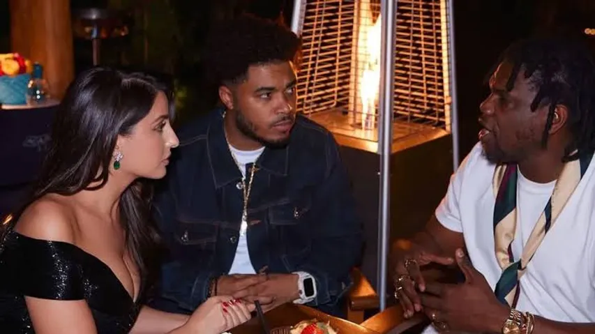 Nora Fatehi and Tommy Brown tease new collab with Grammy Winner Theron Billie