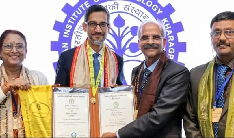 Google CEO Sundar Pichai receives honorary doctorate from IIT-Kharagpur