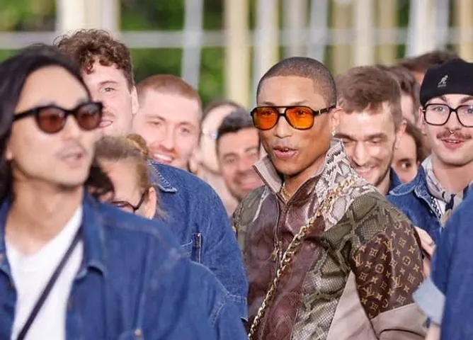 Pharrell Williams kicks off Paris Fashion Week with Louis Vuitton show 