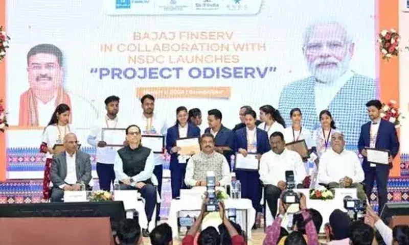 Union Education Minister Dharmendra Pradhan launches project ODISERV