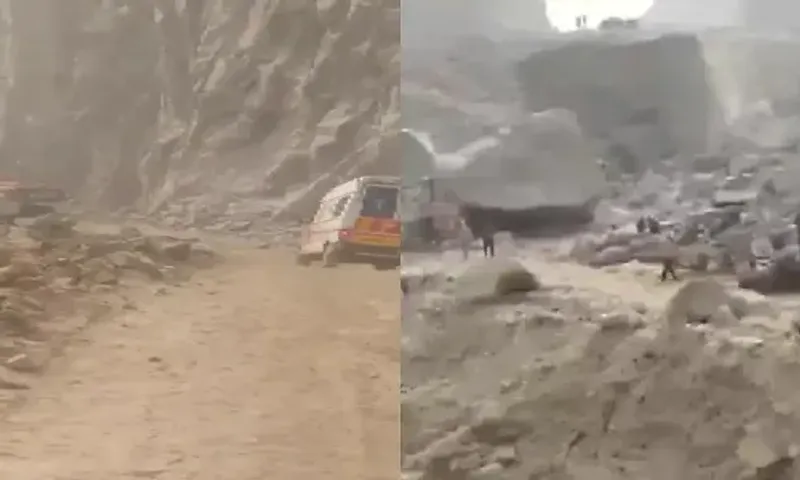 Landslide in  Haryana's mining zone, 2 dead, rescue underway