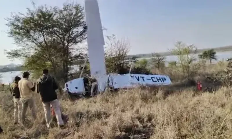 Pilot injured as trainer aircraft crashes in Madhya Pradesh’s Guna