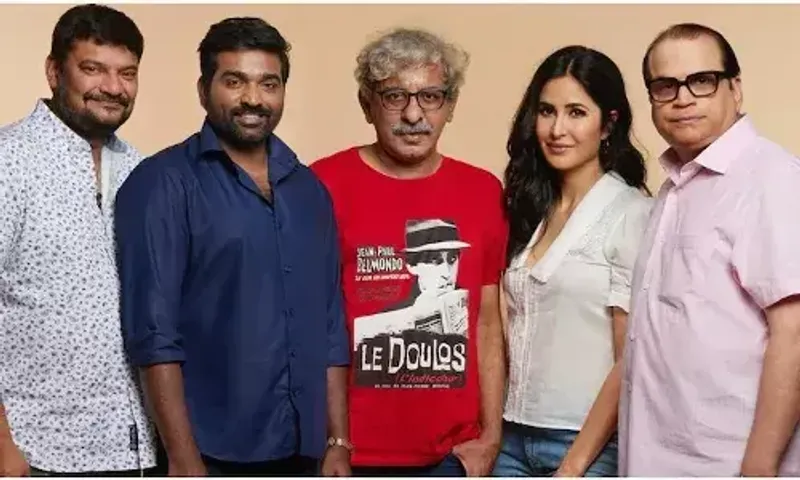 Following her wedding, Katrina Kaif begins filming for Vijay Sethupathi