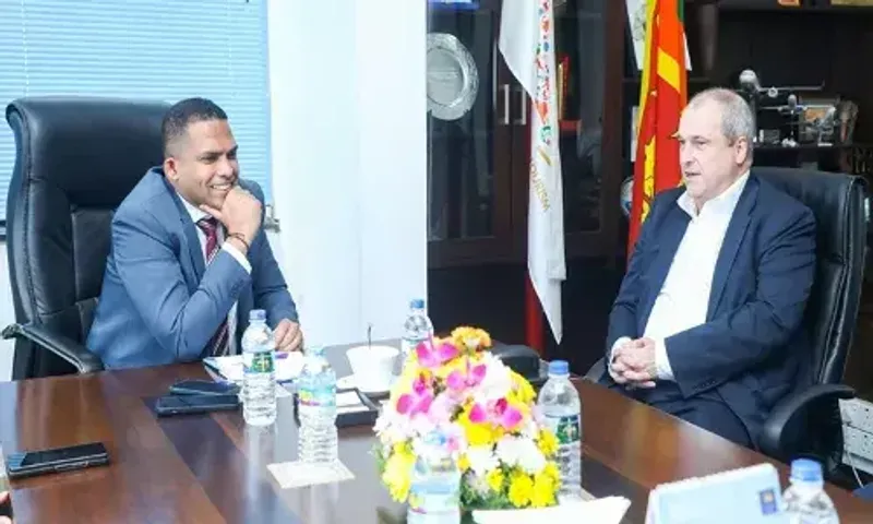 ICC CEO Discusses Sri Lanka Cricket Future with Sports Minister