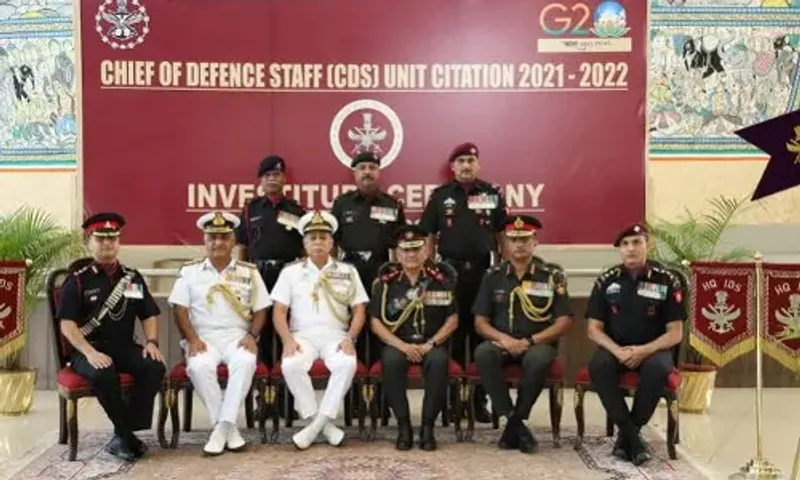 Armed Forces medical college, Pune awarded with unit citation by CDS general Anil Chauhan
