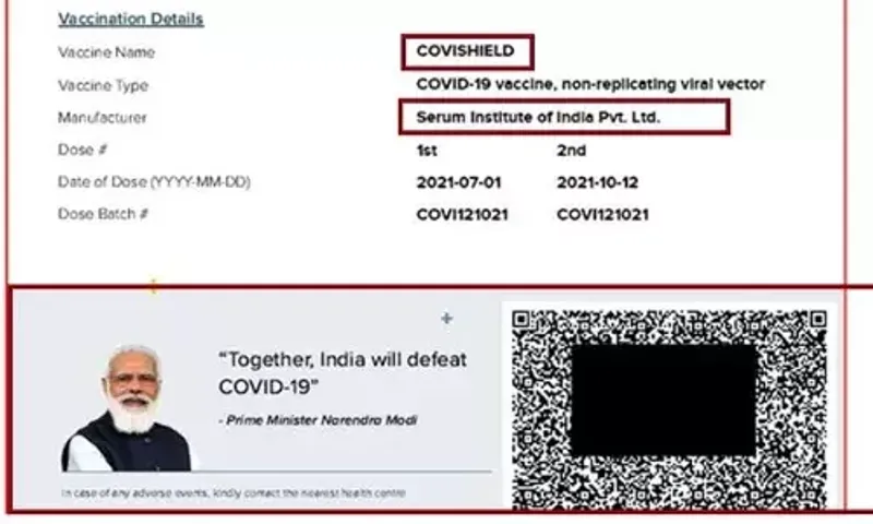 Health ministry officials: PM Narendra Modi’s photo removed from Covid vaccine certificates