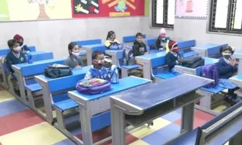 Back to the classroom! As Covid-19 eases, Delhi reopens schools for all classes