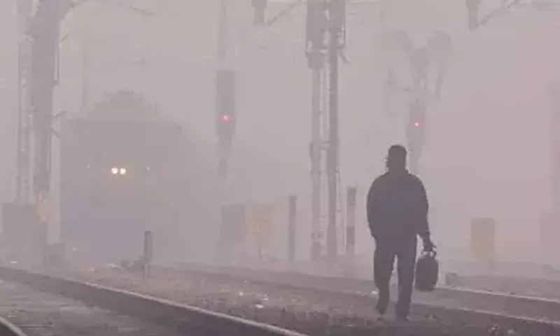 Indian Railways: Over 15 trains delayed by upto 8 hours as Delhi faces fresh cold wave