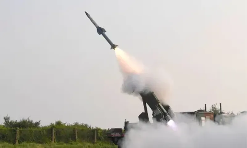 India successfully test fires medium-range surface-to-air missile off Odisha coast