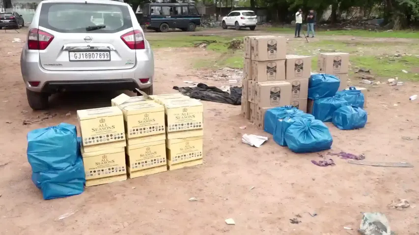 PCB seized foreign liquor worth Rs 1.5 crore from Ahmedabad